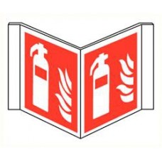 Pictogram brandblusser 200 x 200 mm panoramisch